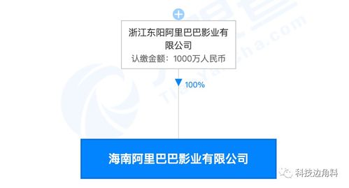 阿里影業(yè)在海南成立子公司,經營范圍含文物銷售